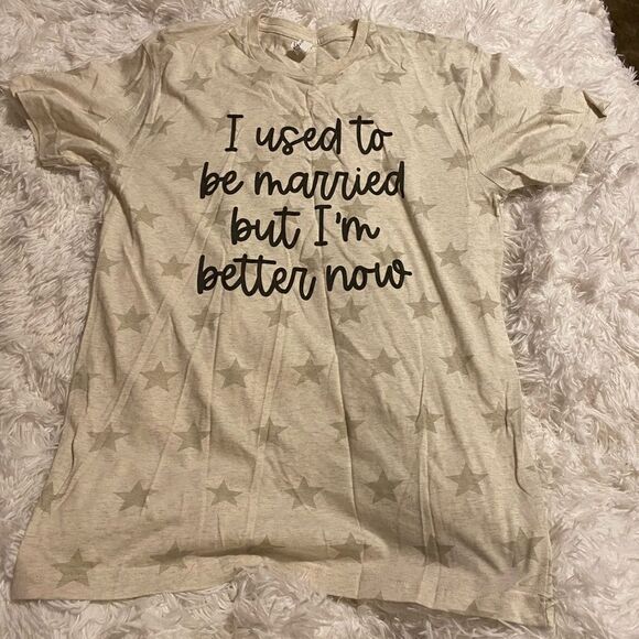 Women’s Code Five LAT Apparel Medium “Used To Be Married” Shirt - Picture 1 of 6